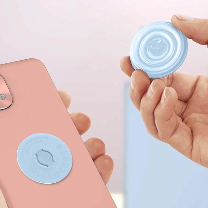 Productafbeelding PopSockets Doorschijnend blauwe PopGrip
