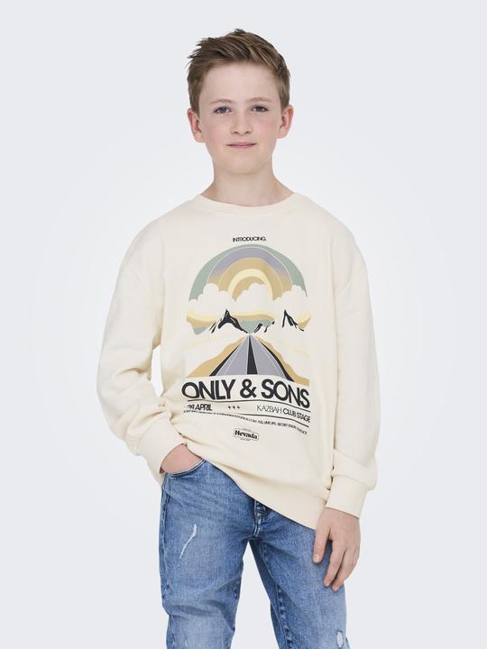 Produktbild Only & Sons Junior OSJROAD Sweatshirt Sweatshirt (170, 176)