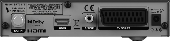 Produktbild Strong SRT7815 DVB-S2 HD+ Receiver (0.13 GB, DVB-S, CI-Schacht, CI+-Schacht)