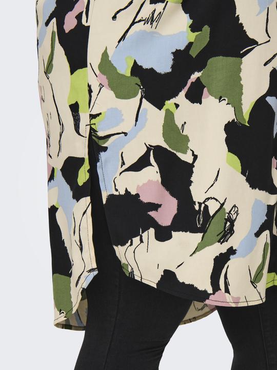 Produktbild Only CARISIDORA Midikleid Tunika mit halber Knopfleiste (42)