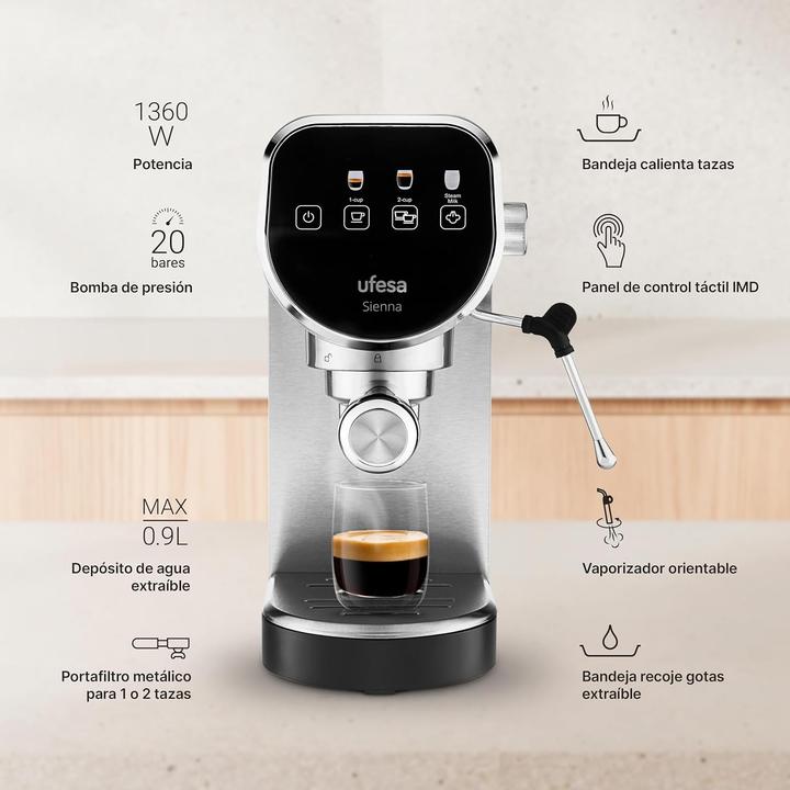 Actual product image Ufesa Electric Coffee-maker SIENNA