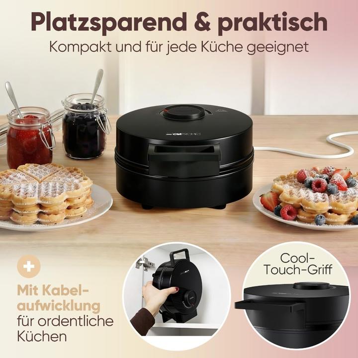 Image du produit Clatronic Waffeleisen Herzform