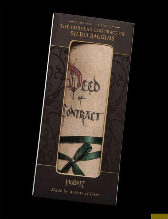 Image du produit Weta Collectibles Le Hobbit: Contrat de Bilbo