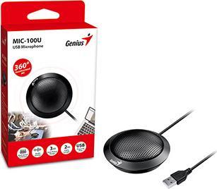 Produktbild Genius MIC-100U-Mikrofonschwarz
