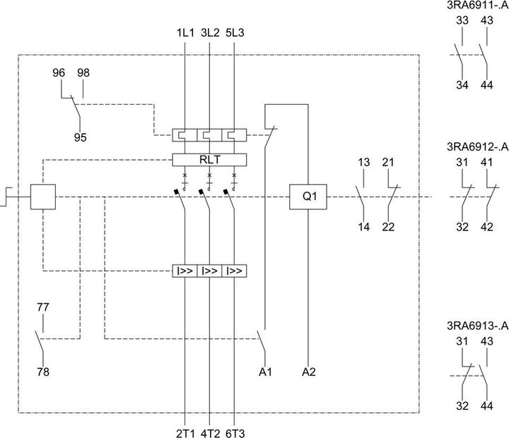 Produktbild Siemens Direktstarter SIRIUS 8-32A 24V