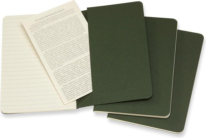 Produktbild Moleskine Cahier Pocket - 3er Set (Spezial, Liniert, Harter Einband)
