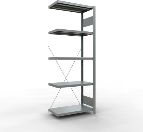 Actual product image Schulte Lagertechnik MULTIplus250 boltless bay system with cross brace