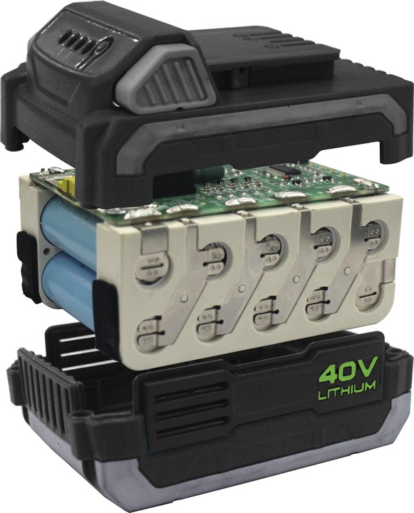Actual product image Ikra Replacement battery (40 V)