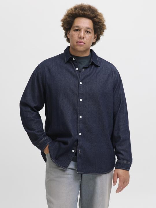 Produktbild Jack & Jones Jeanshemd Plus Size Jeanshemd (6XL)