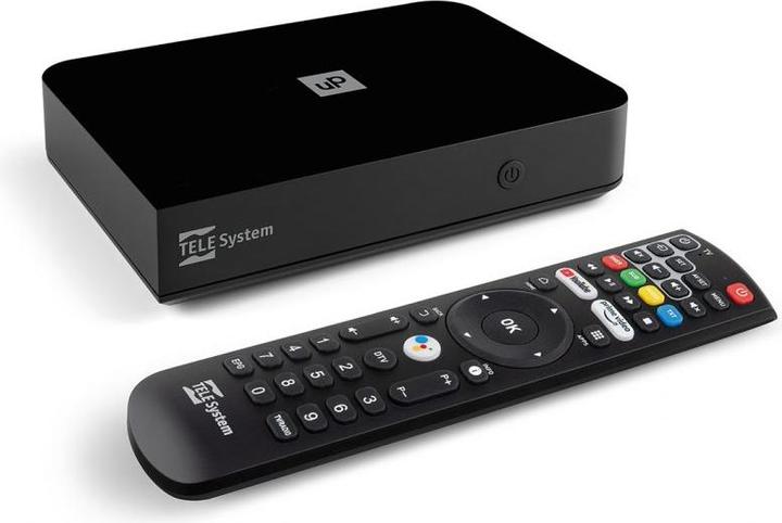 Immagine prodotto Telesystem TELE System UP T2 4K Nero 4K Ultra HD 8 GB Wi-Fi Collegamento ethernet LAN (8 GB, Androide 10)