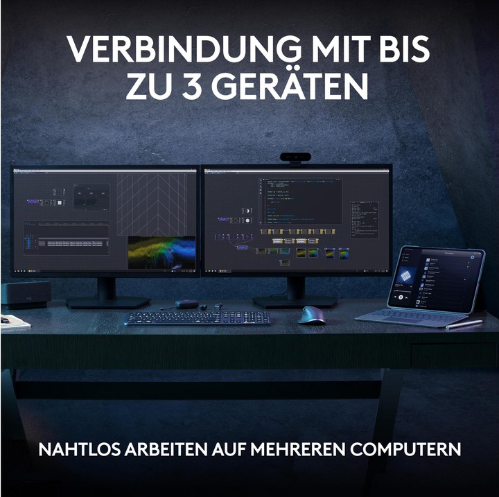 Produktbild Logitech MX Keys S (CH, Kabellos)