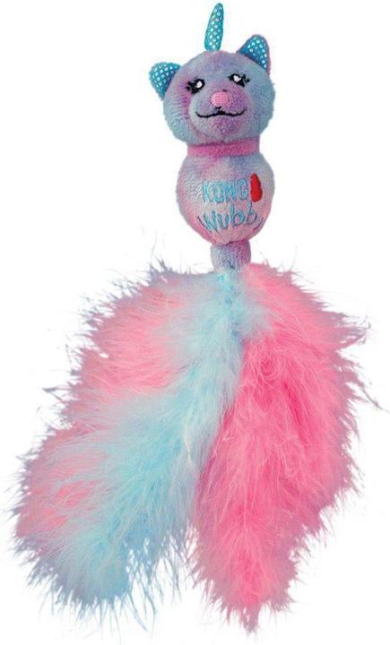 Actual product image KONG Cat Wubba Caticorn 23 X4,5 X4,5cm (Catmint toy)