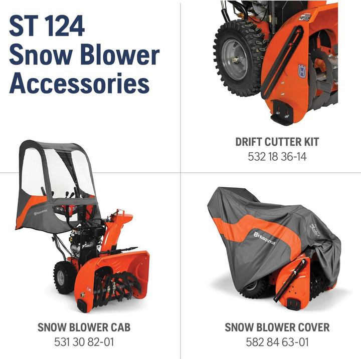 Actual product image Husqvarna ST 124 (60 cm)