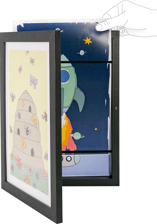 Produktbild Copenhagen Vanilla - Gallery Frame - Black - 25,3 x 34 x 4 cm (A4)