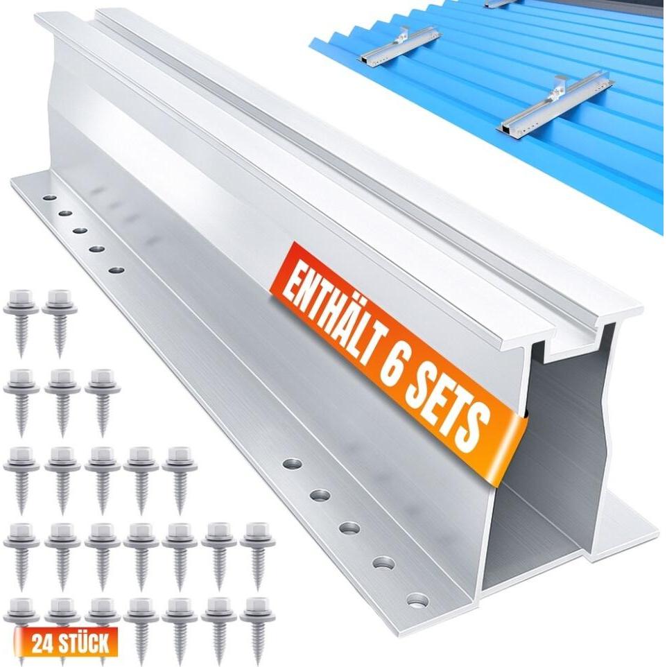 Sofar, Accessori per generatori di corrente, SONSTIGE PV-Trapezblechhalter Montagesystem (Materiale di montaggio del sistema solare)