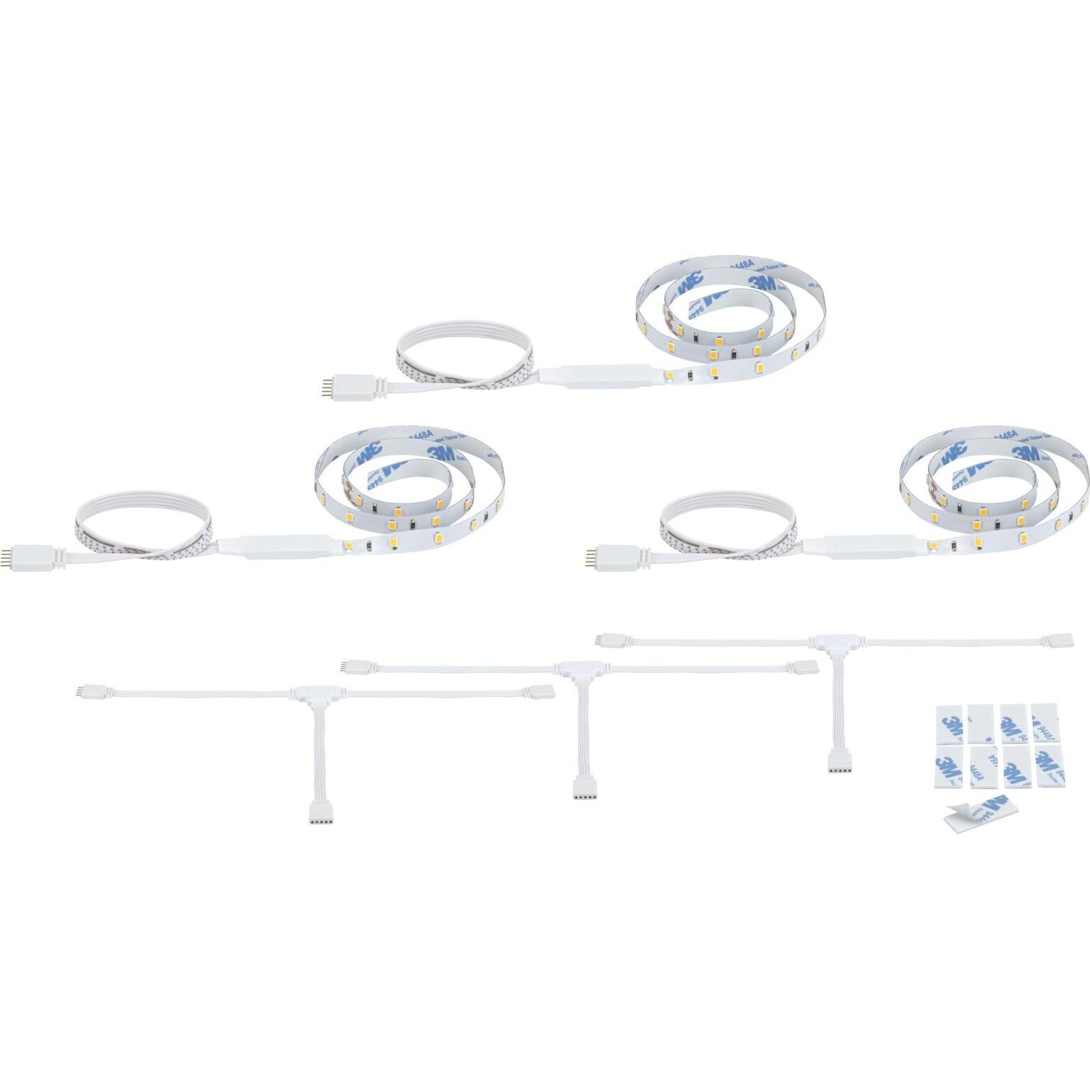 Paulmann, Striscia LED, MaxLED Stair Stripe (Bianco, 50 cm, Interno)