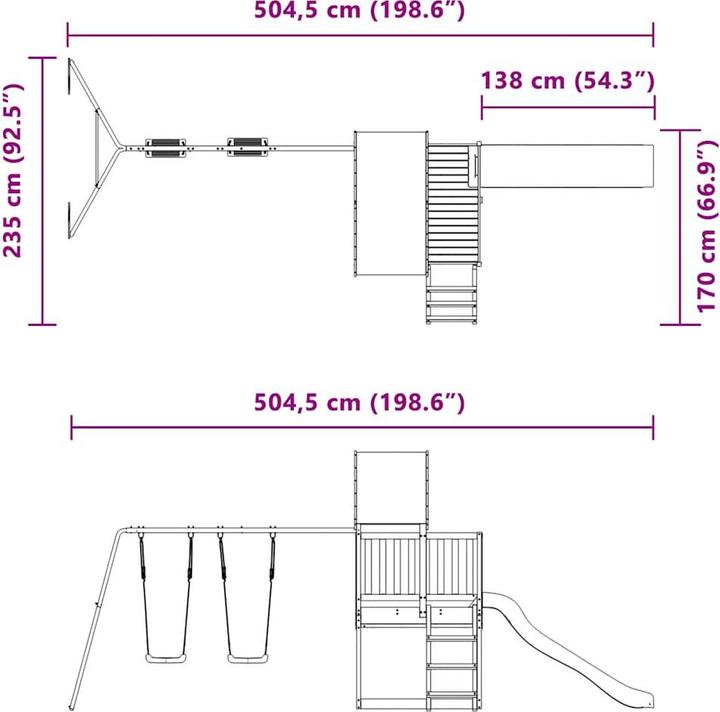 Immagine prodotto vidaXL Spielturm