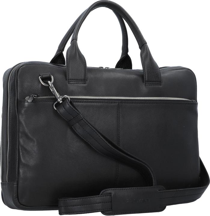 Actual product image Plevier Vintage Larry Aktentasche Leder 40 cm Laptopfach (17.30")