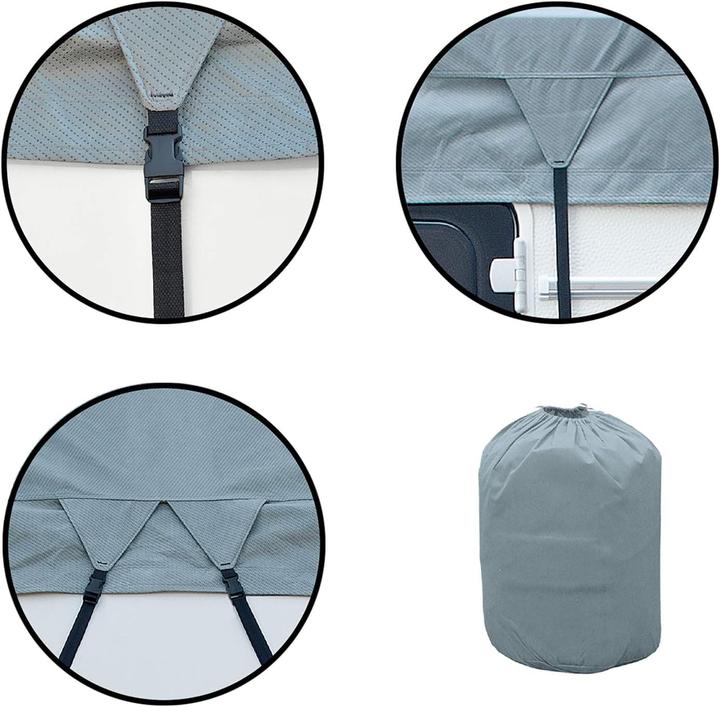 Actual product image Cartrend Roof protection tarpaulin 7.5 x 3m (L x W) 7.5m x 3m Suitable for (car brand): Universal