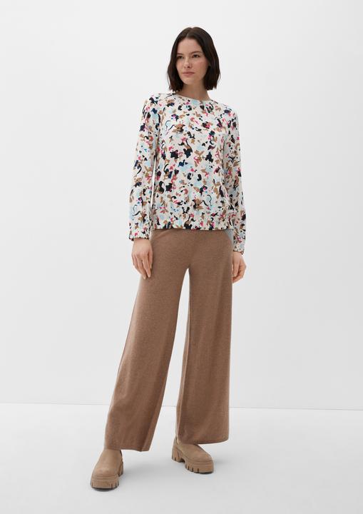 Immagine prodotto s.Oliver Bluse Viskosebluse in abstraktem Muster (46)