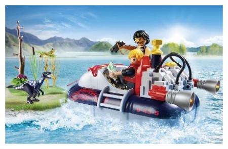 Actual product image Playmobil Air cushion boat with underwater motor (9435)