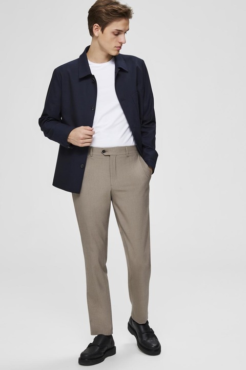 Actual product image Selected Homme Slim Fit Flex Fit Trousers (W33/L32)
