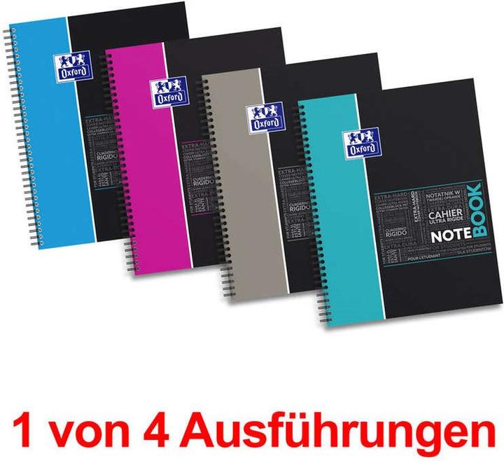 Produktbild Oxford Studium Notebook (A4, Kariert, Harter Einband)