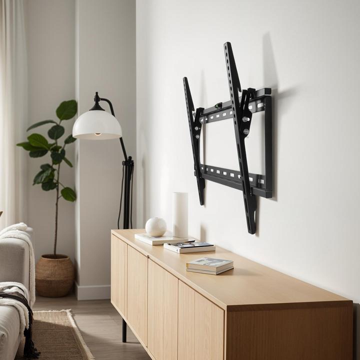 Image du produit tectake Support TV mural (Mur, 65", 70 kg)