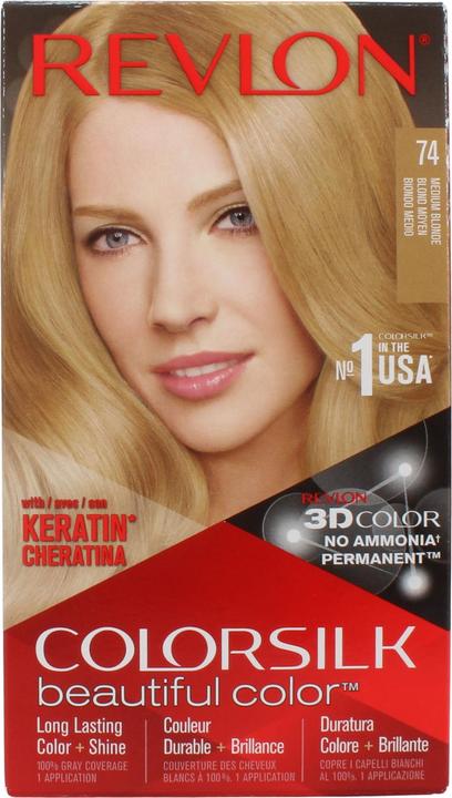 Actual product image Revlon Professional COLORSILK ink #74-rubio medio (74)