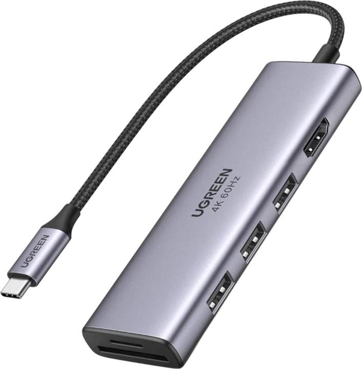 Actual product image Ugreen CM511 (USB-C, 6 ports)