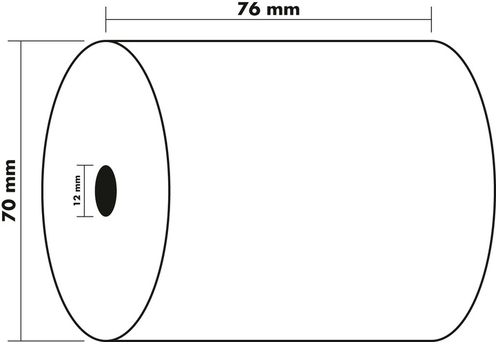 Actual product image Exacompta Cash register roll
