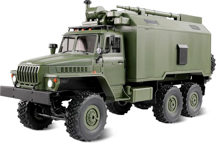 Image du produit Amewi Ural B36 Military Truck 6WD RTR 1:16 vert (RTR Prêt à fonctionner)