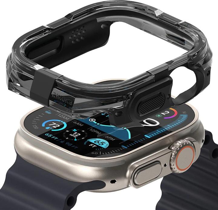 Actual product image Ringke Fusion Bumper Case for Apple Watch Ultra 49mm - Black