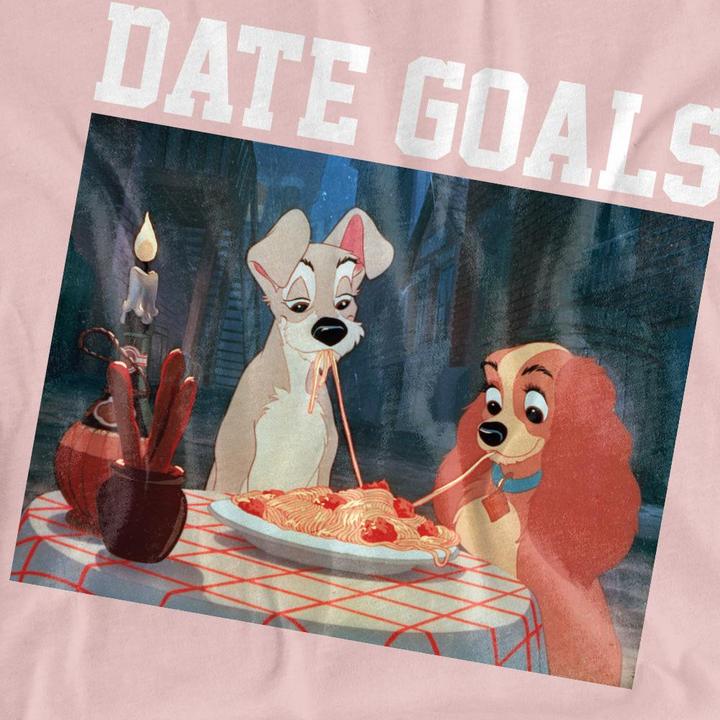 Produktbild Disney Date Goals TShirt Valentinstag (M)