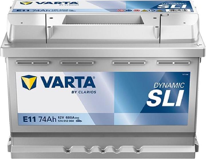 Immagine prodotto Varta Accumulatore 12V 74Ah/680A (P+ standard) 278x175x190 B13 (rozruchowy) (12 V, 74 Ah, 680 A)