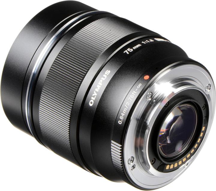 Produktbild Olympus OM System M.Zuiko ED 75mm 1:1.8 (Micro Four Thirds, Micro Four Thirds)