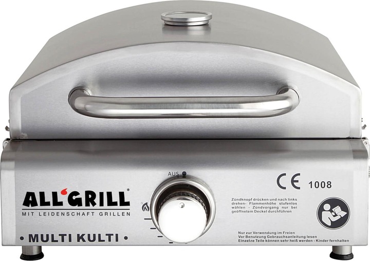 Produktbild All'Grill MULTI-KULTI ®, der multifunktionale Gasgrill ohne Zündsicherung (3.80 kW)