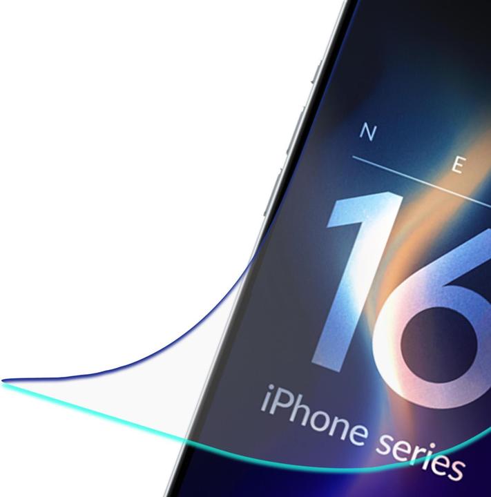 Productafbeelding 3MK FlexibleGlass iPhone 16 Szkło Hybrydowe (1 Stuk, Apple iPhone 16)