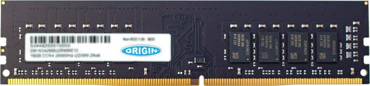 Immagine prodotto Origin Storage 16GB DDR4 2666MHZ UDIMM 2RX8 CL19 ECC 1.2V (2666 MHz, DDR4-RAM, U-DIMM)