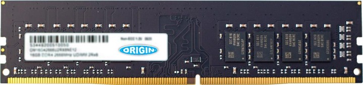 Produktbild Origin Storage 16GB DDR4 2666MHZ UDIMM 2RX8 CL19 ECC 1.2V (2666 MHz, DDR4-RAM, U-DIMM)
