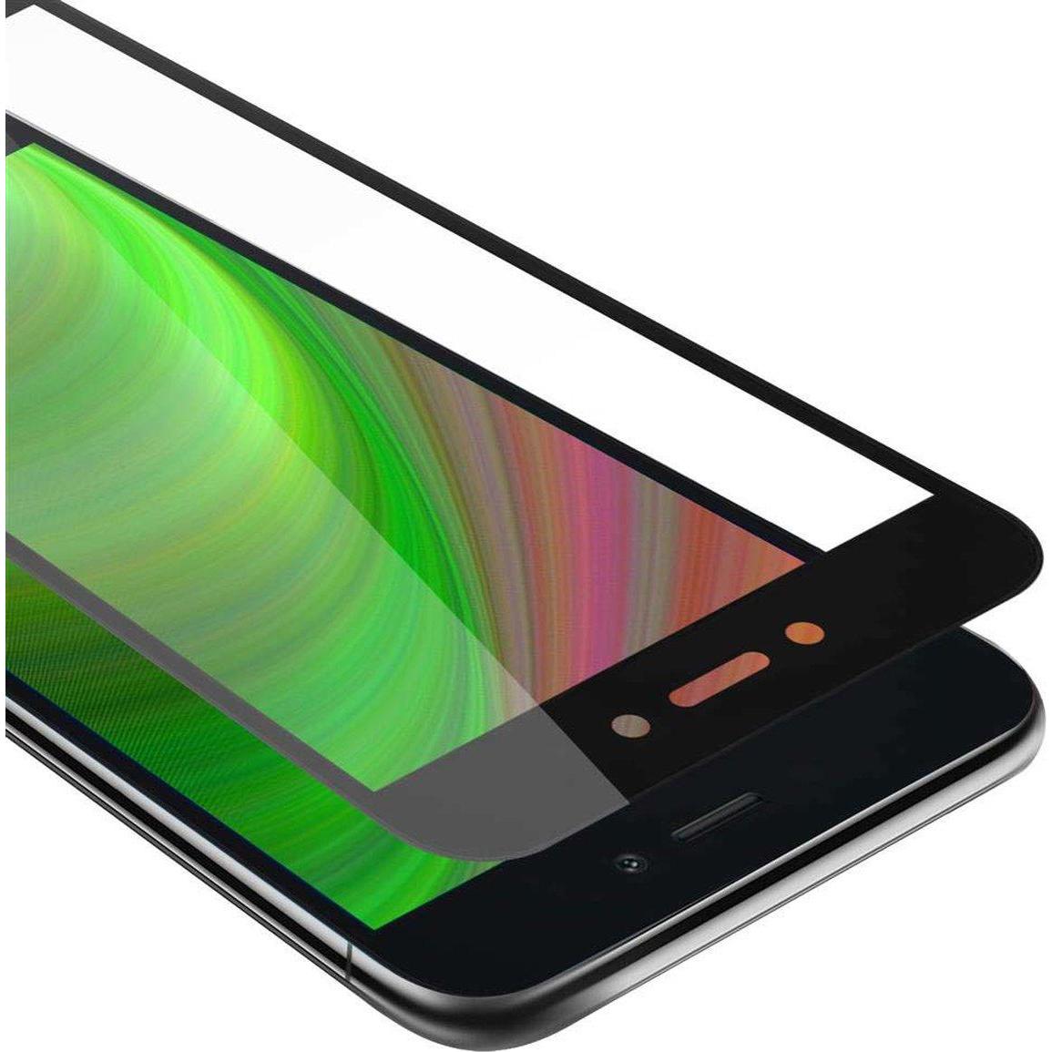 Thumbnail - Cadorabo Vollbild Displayschutzglas (1 Stück, Xiaomi Redmi Go), Smartphone Schutzfolie, Schwarz