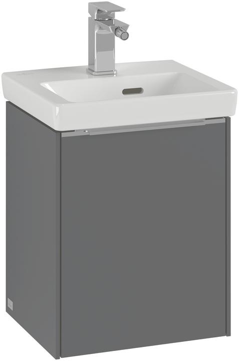 Villeroy & Boch Subway 3.0, washbasin vanity unit, 351x429x309 mm, 1 door stop (hinge) right, C5 (35 x 31 x 43 cm)