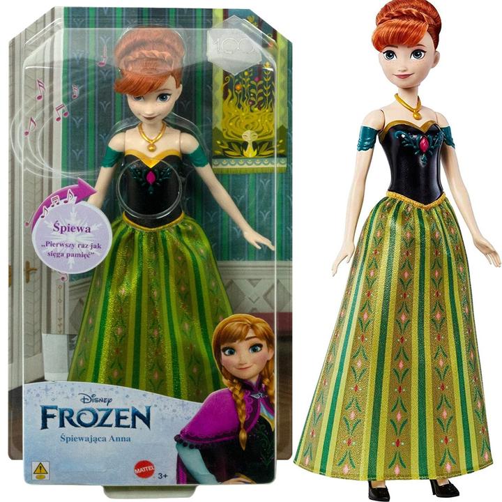 Image du produit Mattel Fashion Doll Singing Anna Doll Version polonaise hmg45 (Version polonaise)