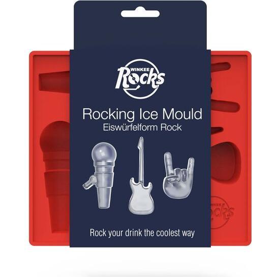 Winkee Ice Cube Tray - Rock Ice Cubes, Eisherstellung, Mehrfarbig