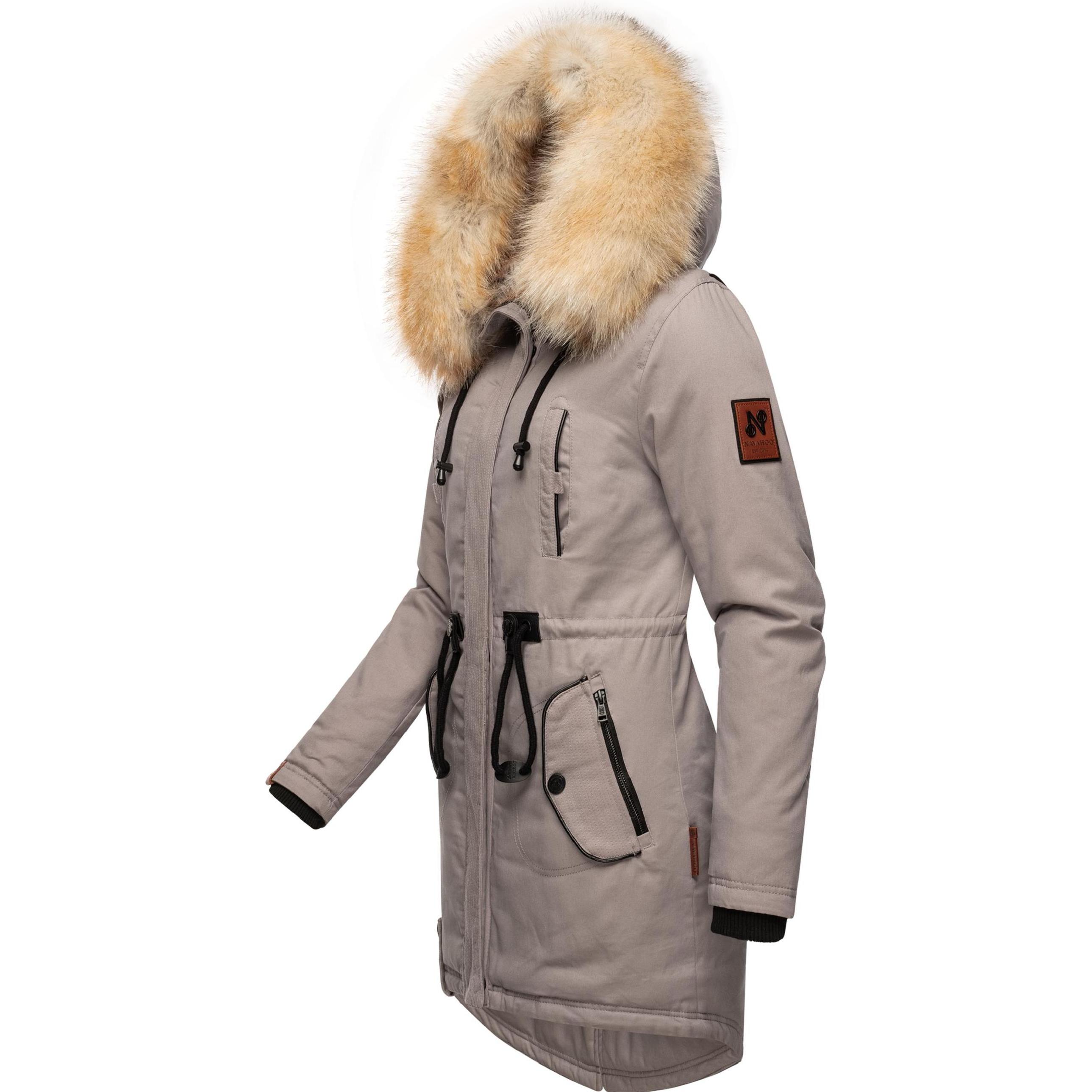 Thumbnail - Navahoo, Damen, Jacke, Bombii (XS), Grau, XS