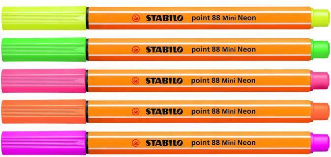 Image du produit STABILO point 88 Mini fineliner (5x)