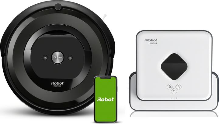 iRobot Roomba e5 with Braava 390t