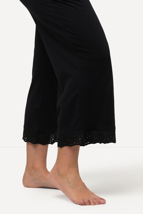 Produktbild Ulla Popken Pyjama, Lochstickerei, Halbarm, Modalmix (50, 52)