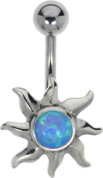 Immagine prodotto Bijouteria Piercing ventre (Argento 925, Gioiello, Acciaio chirurgico 316L)
