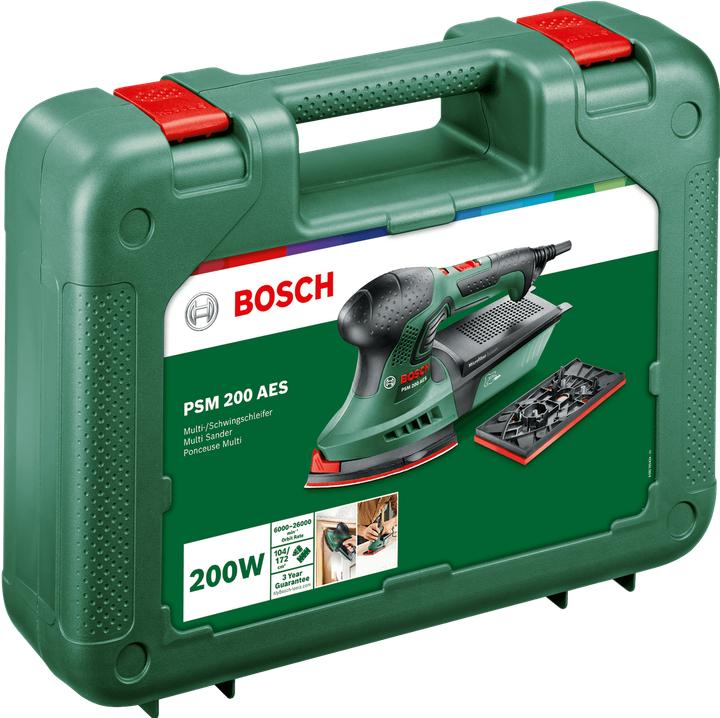 Produktbild Bosch Home & Garden Psm 200 Aes (Multischleifer, Schwingschleifer, 200 W)